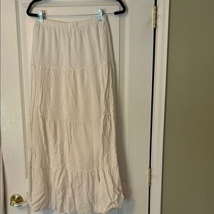 Brandy Melville Tiered Ruffle Maxi Skirt